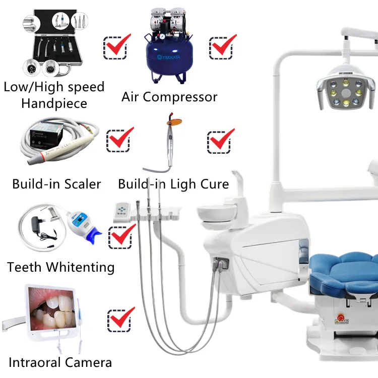 Original Computer Controlled dental equipment MKT-700U dealer hot sale sirona dental chair unit set