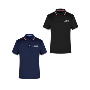 เสื้อยืดโปโลระบายอากาศสำหรับผู้ชายเสื้อโปโลปักลายว่างเปล่าสำหรับฤดูร้อนโลโก้ตามสั่ง - Product Image 4