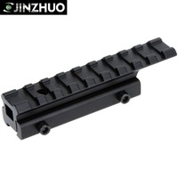 Support de Visée Latéral Noir en Alliage d'Aluminium à Trois Rails de Guidage pour Tir et Chasse en Extérieur - Vente Chaude