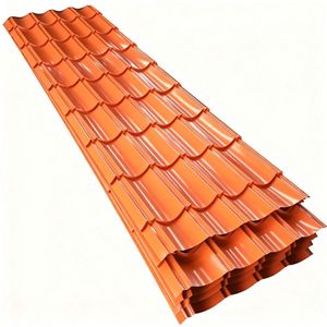 Tôle d'acier galvanisé prépeint ondulé, épaisseur 0,12 mm-3 mm, tôle PPGI galvanisée à chaud - Product Image 5