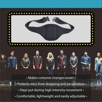 Tune Belt Mic Belt Brand Carrier Pouch tient et protège en toute sécurité les haut-parleurs de théâtre des instructeurs de fitness