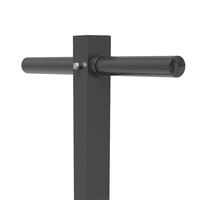 Support de plaques de musculation pour équipement de gymnastique Support de plaques de musculation Support de stockage de plaques de musculation Support d'arbre Conception stable
