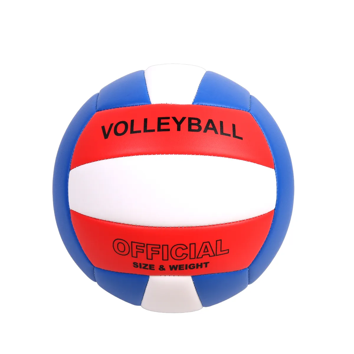 Ballon de volley-ball en mousse PVC gonflé doux au toucher PVC adultes entraînement de volley-ball taille 5 beach-volley