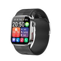Nuevo Reloj Inteligente ERON con Bomba de Aire, Monitor de Presión Arterial, Llamada de Emergencia SOS, Informe de Salud con IA, Monitoreo de Salud con ECG