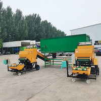 Nouveau type de machine à emballer de presse à ensilage de maïs d'occasion de ferme machine de fabrication d'ensilage d'aliments pour bovins