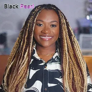 Meilleure vente de haute qualité vierge Remy <span class=keywords><strong>Afro</strong></span> Kinky Bulk Hair Extensions de <span class=keywords><strong>cheveux</strong></span> brésiliens sans pièce jointe Curly Dreadlock Highlight - Product Image 5
