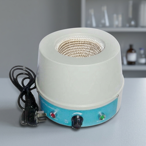 Manteau chauffant CROWN 250ml 220V 400W pour laboratoire avec cordon d'alimentation et bouton de commande, garantie 1 an - Product Image 2