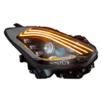 Ensemble de phares LED Maruti Suzuki Swift 2018-2023, projecteur bi-faisce, clignotant dynamique ambre, feux de position DRL