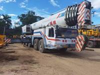 Promotion : Grue sur camion ZOOMLION QAY220 d'occasion, grue mobile 220 tonnes, boîte de vitesses Weichai, bon état, prix avantageux, originale