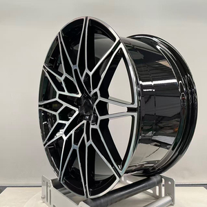 Rines de Aleación Forjados con Acabado Negro Brillante de 18-22 Pulgadas, Estilo <span class=keywords><strong>M</strong></span>, 5x112, para <span class=keywords><strong>BMW</strong></span> Serie 3, 5, 7, I3, <span class=keywords><strong>I4</strong></span>, X3, X5 - Product Image 2