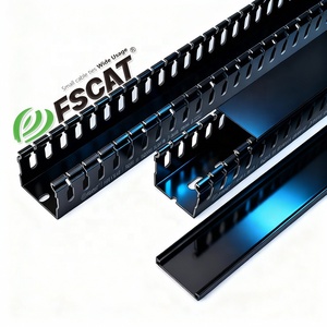 Fscat PVC Halogen miễn phí chống cháy CE ROHS chứng nhận rãnh UV kháng dây ống Cáp mương phổ cách điện - Product Image 1