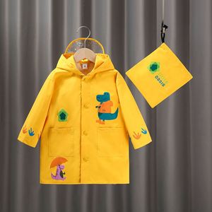 Poncho imperméable dinosaure mignon pour garçons et filles, sac à dos XL, équipement de pluie pour la maternelle et l'école primaire - Product Image 5