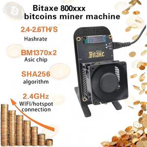 Bitaxe GT 800 Çin ASIC Bitcoin Madenci 2.4TH/S -2.55TH/S 60W BM1370*2 Çipler Açık Kaynak Ev Kullanımı Siyah - Product Image 4