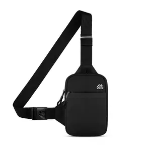 Bandolera de hombro para hombre, Mini bolsa de pecho impermeable para teléfono móvil, para deportes al aire libre, bolsa lateral de fitness