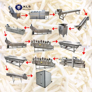 Ligne de production de frites KLS, machines à haute productivité pour le traitement des légumes et des fruits - Product Image 1