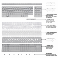 Clavier d'ordinateur portable US pour Samsung NP500R5H NP501R5H NP500R5K NP501R5K 500R5H 501R5H Series, clavier interne pour ordinateur portable