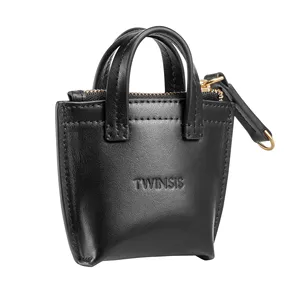 Twinsis डिजाइन मिनी बैग 2021 नई असली लेदर सिक्का पर्स मिनी Earbuds बैग