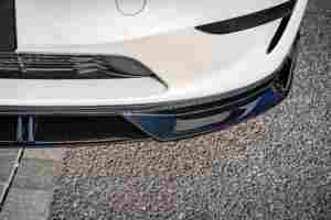 TAKD Lèvre de pare-chocs avant en carbone personnalisée pour <span class=keywords><strong>Tesla</strong></span> Model Y <span class=keywords><strong>2021</strong></span> Installation facile de haute qualité <span class=keywords><strong>Prix</strong></span> avantageux État neuf - Product Image 6