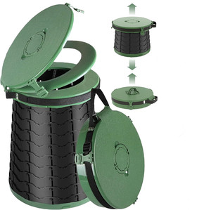 Toilettes portables pour le camping, salle de bain mobile extérieure, toilettes de camping sur remorque - Product Image 1