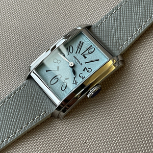 Nuevo Reloj MERKUR NH05 Rectangular Retro Casual para Hombre, Serie Business, Reloj Automático con Cordón, Reloj de Zafiro Blanco - Product Image 6