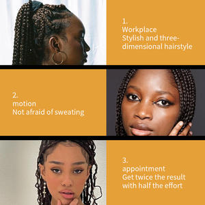 Vendeur chaud <span class=keywords><strong>Gel</strong></span> de contrôle des bords de qualité Salon taille en vrac flocons hydratants longue durée pour les cheveux bouclés grossier crépus 4c <span class=keywords><strong>Gel</strong></span> de tressage - Product Image 2