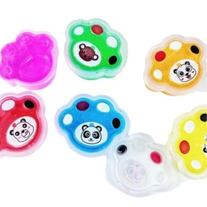 Fourmis rouges (mère et enfant) – Jouet créatif DIY griffe de <span class=keywords><strong>chat</strong></span> pour influenceurs, pâte non toxique couleur cristal pour jeu créatif - Product Image 1