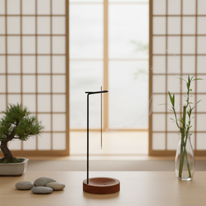 Porte-encens en bois de santal de qualité supérieure Runwood, ornement zen pour la maison, le salon, avec fonction de brûleur d'aromathérapie, cadeau - Product Image 2