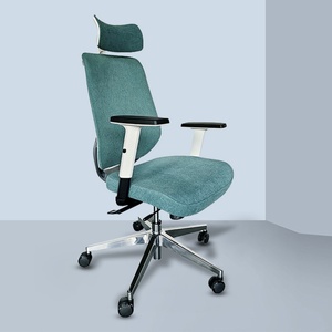 Wholesale Manufacturer High Back Swivel Ergonomic Design <b>Computer</b> Revolving Mesh Fabric <b>Office</b> Chair Wheels - Product Image 2