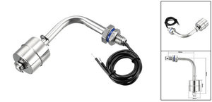 Interruptor de Sensor de nivel de flotador de acero inoxidable Vertical de alta temperatura de 100mm instrumento de medición de nivel de líquido de agua y combustible - Product Image 2