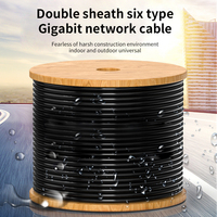 Cable de red UTP Cat5 E Cable F/UTP 4P Cat5e Exterior 300m 305m Ethernet Cat 5 Cat5 Cable