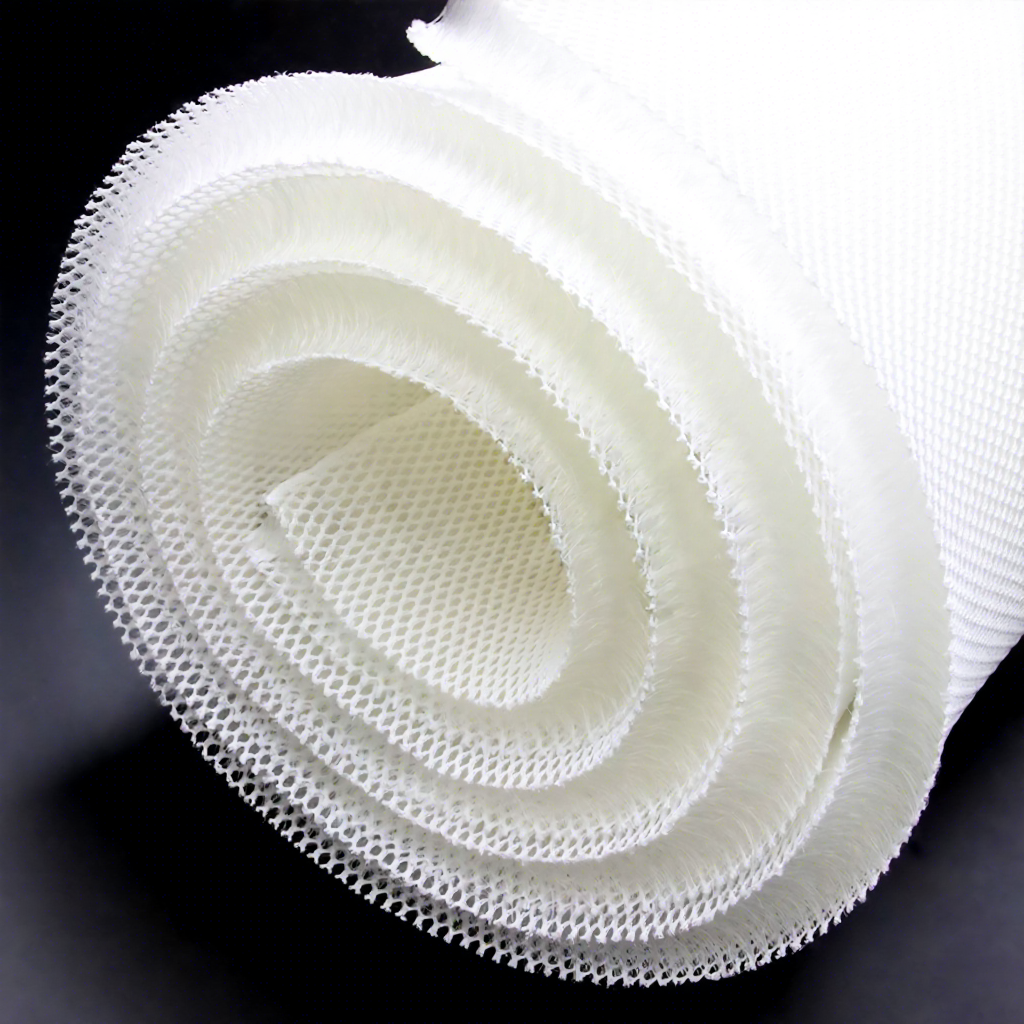 3D Spacer Air Mesh Fabric Two Side Open, Breathable, Washable, Good Resilience, Sound Insulation,used For Mattress Pads/cushions
