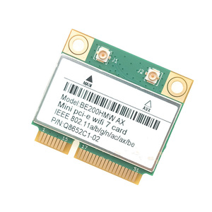 Carte Wi-Fi 6 BCM943228 3165NGW sans fil 2,4 Gbps 802.11AX avec adaptateur Mini PCIE vers M.2 - Product Image 3