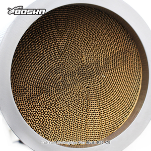 ท่อลงสแตนเลส Boska สำหรับ Audi RS6/RS7 C8 4.0T ปี 2019-2024 ท่อลงไอเสียแบบไหลสูงสำหรับรถแข่ง พร้อมแคตตาไลติกคอนเวอร์เตอร์ - Product Image 6