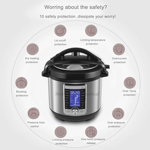 Nồi áp suất điện đa chức năng tự động, màn hình LCD lớn, dung tích 5 lít, 8 lít, 10 lít, 12 lít, thiết kế mới - Product Image 3
