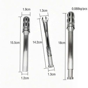 Varillas de Moxibustión de Cobre Cálidas con Punta Plateada para Masaje Corporal Completo (Ojos, Orejas, Abdomen), Terapia Curativa Antirreumática, Rodillo de Moxa - Product Image 2