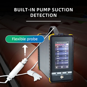 S360 xách tay công nghiệp phân tích khí Detector Carbon Monoxide với màn hình hiển thị và được xây dựng trong bơm hút loại - Product Image 4