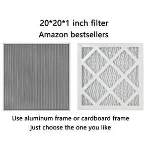 HVAC thay thế 20*20*1 có thể giặt merv 8 khung nhôm lọc - Product Image 6