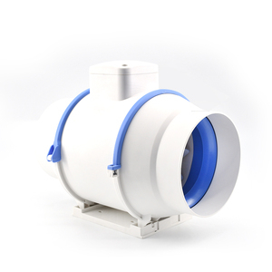 Im lặng đơn/đôi tốc độ Inline Duct <span class=keywords><strong>Fan</strong></span> 220 ~ 240V/50Hz với xả thông gió ly tâm làm mát máy thổi khí cho nhà kính - Product Image 2