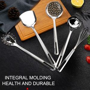 Mới 6 Miếng Thép Không Gỉ Nấu Ăn Đồ Dùng Nhà Bếp Công Cụ Bộ Hoàn Chỉnh - Product Image 2