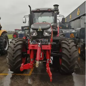 Tractor 80hp 90hp 100hp, multifunción, enlace frontal de tres puntos y PTO frontal