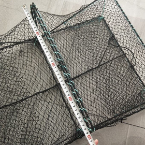 Nhiệm vụ nặng nề multifilament nhựa nuôi trồng thủy sản bẫy có thể gập lại vuông cua cá nồi crawdad tôm hùm bẫy cho tôm thu thập - Product Image 5