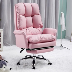 Cómoda Silla de Oficina con Respaldo Alto, Giratoria y con Función de Elevación Ajustable para Uso Doméstico - Product Image 3