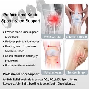 Rodilleras de Gel Transpirables con Logotipo Personalizado, Ortesis de Rodilla Ajustable con Perilla Giratoria para Entrenamiento, Artritis y <span class=keywords><strong>Dolor</strong></span> Articular - Product Image 3