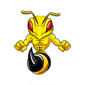 Autocollants de <span class=keywords><strong>casque</strong></span> de course automobile TCYATO de haute qualité, motif abeille de dessin animé, autocollants imperméables pour ordinateur portable et casques - Product Image 6