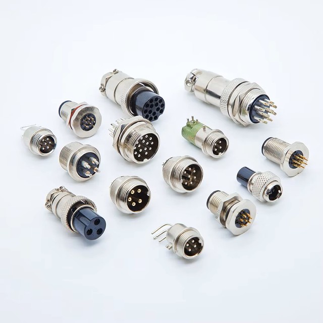 M8 M12 M5 GX12 GX16 GX20 Aviat Connectors Wires Cable Waterproof 2 3 4 5 6 7 8 9 10 Aviation Plug Socket Circular
