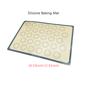 Tapis de cuisson grande taille, tapis en silicone résistant à la chaleur et antiadhésif, tapis coloré en gros - Product Image 4