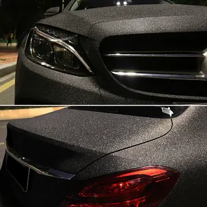 चीन आपूर्तिकर्ता के लिए बुलबुला मुक्त चमक काले vinyl लपेटें की पेशकश की कार शरीर सजावट