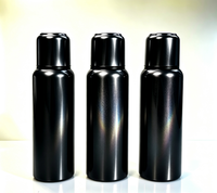 Pigment à effet holographique laser super fin noir flash aluminium pour thermos en acier, revêtement de surface finition arc-en-ciel