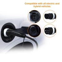 Cable de Carga para Vehículos Eléctricos Feyree de 3.5kW, Tipo 2 a Tipo 2, 16A, IP66, Impermeable, para Estaciones de Carga de Vehículos Eléctricos Montadas en la Pared