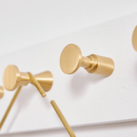 Maxery Rắn Đồng Trang Trí Coat Hook Tường Quần Áo Móc Cho Tường